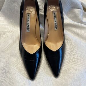 Manolo Blahnik Classic Black Heels